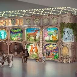 Naturalis Museum. Early concept art for the exhibition. 