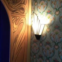 Naturalis Museum. Decorative printed panel and wallpaper 