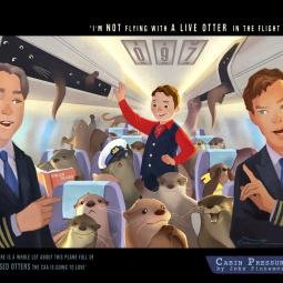 BBC Cabin Pressure by John Finnemore fan art and character design. For fun. Free to download for non-commercial use