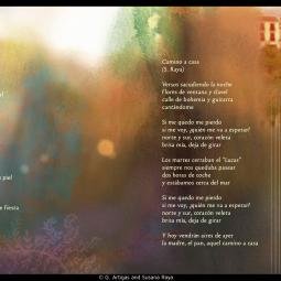 Wind Rose, Susana Raya. Artwork for record cover (pages from booklet). Digital.