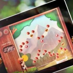 Minor Chocolate Videogame design. Final look of the game. Promo still.