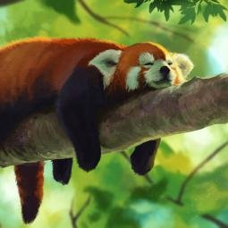 GreenDream. From photo reference. Digital