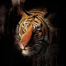 Burning Bright. Digital from photo reference. 