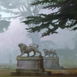 Mistrees. Digital from photo reference by Derry Moore