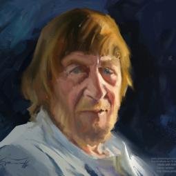 Straw. Digital from photo ref by Schutmaat. 