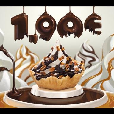 McDonalds TV ad. Concept art for film shooting.