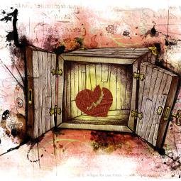 Art for REPSOL TV ad. True Love. Marker, collage and digital for body transfer