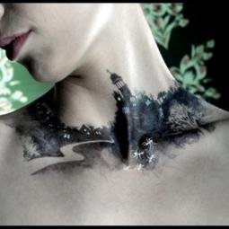 Art for REPSOL TV ad. Macondo (as featured in 100 Years of Solitude). Body painting on location