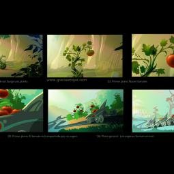 Storyboard for pitch. Fosforo